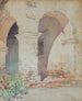 Mission San Juan Capistrano - Gunnar Mauritz Widforss — visning af kunstværket