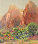 Le parc national des Patriarches de Zion - Gunnar Mauritz Widforss — visning af kunstværket