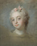Portrait af en dame - Gustaf Lundberg — visning af kunstværket