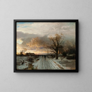 Gustaf Rydberg - Winter Landscape.webp