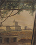 Vue sur Quirinalen fra Villa Malta i Rom - Gustaf Söderberg — visning af kunstværket