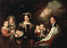 CJ Lagercrantz, vurderingsmand, og hans familie - Gustaf Wilhelm Finnberg — visning af kunstværket