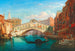 Venise, Rialto-broen - Gustaf Wilhelm Palm — visning af kunstværket