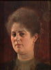 Portrait af en ukendt kvinde Mme Heymann - Gustav Klimt — visning af kunstværket