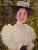 Pige i grøn - Gustav Klimt — visning af kunstværket