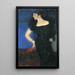 Portrait de Rose von Rosthorn-Friedmann - Gustav Klimt — indrammet kunstværk på væggen