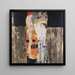 De tre alder af kvinden - Gustav Klimt — indrammet kunstværk på væggen