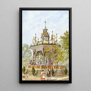 Gustav Korompay - Der Gabentempel des Wiener Schtzenfestes von 1898.webp