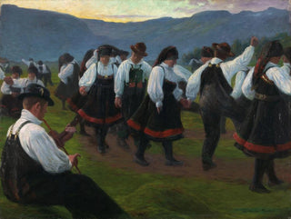 Gustav Wentzel - Dance in Setesdal.webp