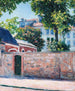 Huse i Argenteuil - Gustave Caillebotte — visning af kunstværket
