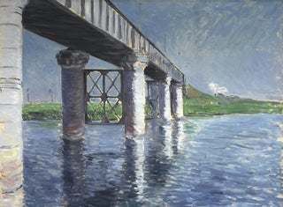 Gustave Caillebotte - The Seine and the Railroad Bridge at Argenteuil.webp