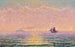 Studie over havet, Saint-Malo modlys - Gustave Cariot — visning af kunstværket