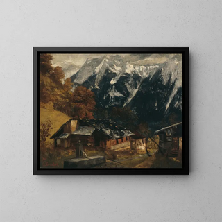 Gustave Courbet - An Alpine Scene.webp