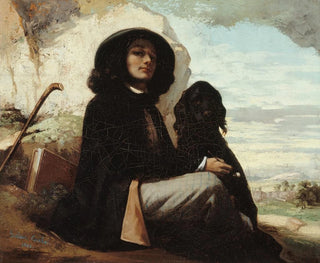 Gustave Courbet - Autoportrait dit Courbet au chien noir.webp