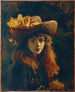 Portrait af en pige - Gustave Courbet — visning af kunstværket