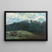Vue panoramique des Alpes Les Dents du Midi - Gustave Courbet — indrammet kunstværk på væggen