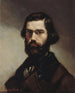 Portrait af Jules Valls - Gustave Courbet — visning af kunstværket