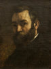 Portrait af en mand - Gustave Courbet — visning af kunstværket