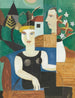 L'Artiste et sa femme au clair de lune - Gustave De Smet — visning af kunstværket
