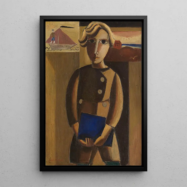 Pally - Gustave De Smet — indrammet kunstværk på væggen
