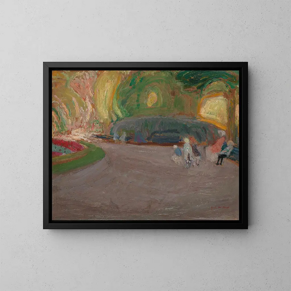 Vondelpark - Gustave De Smet — indrammet kunstværk på væggen