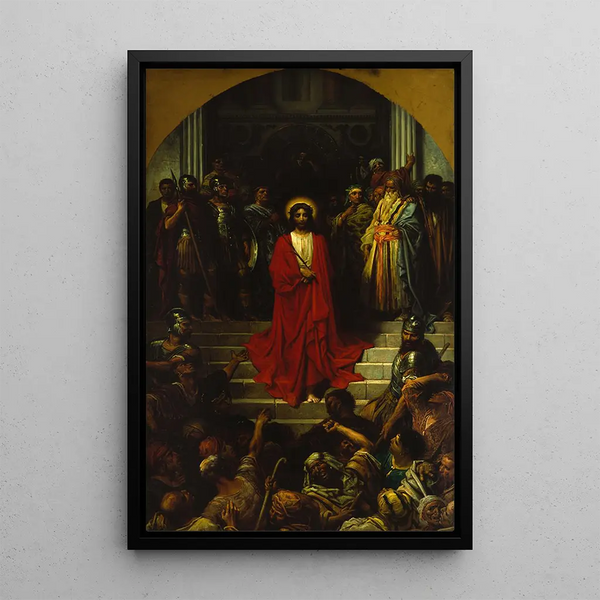 Ecce Homo - Gustave Doré — indrammet kunstværk på væggen