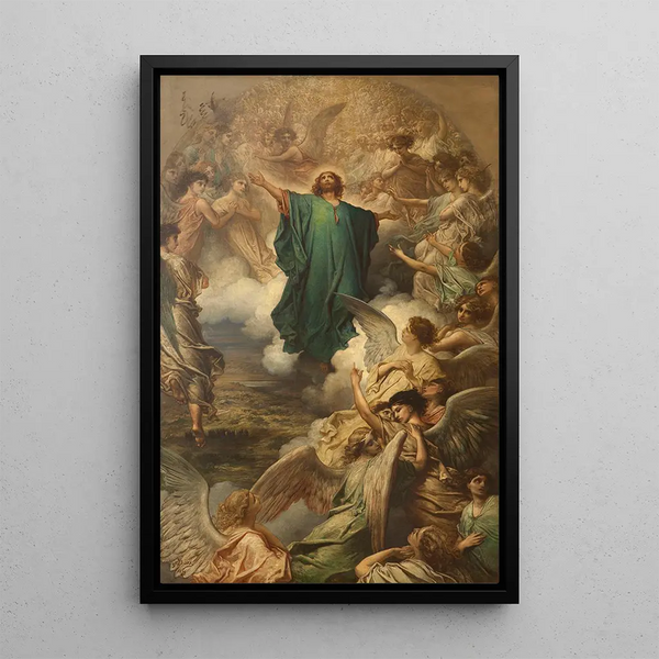 L'Ascension - Gustave Doré — indrammet kunstværk på væggen