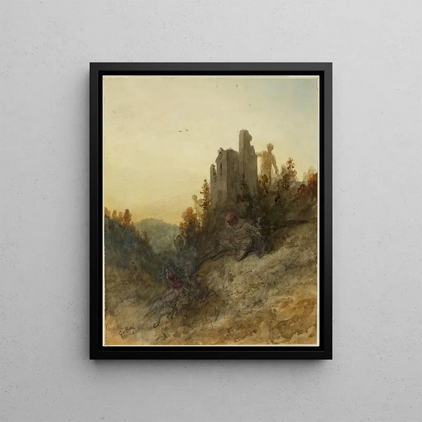 Gustave Dor - The Princess is Held Captive.webp
