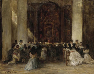 Messe - Gustave Henri Colin — visning af kunstværket