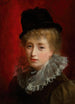En skønhed i mode - Gustave Jean Jacquet — visning af kunstværket