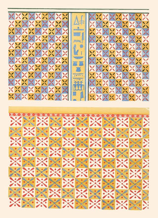 Gustave Jquier - 13 Plafond du Tombeau Danna n 81 14 Plafond du Tombeau de Menkheper n 79.webp