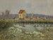 Barrage de Pontoise - Gustave Loiseau — visning af kunstværket