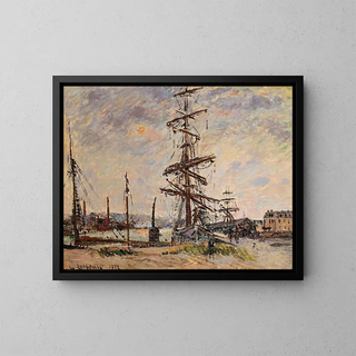 Gustave Loiseau - Bateaux  Quai Au Havre.webp
