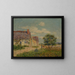Chaumière au Vandreuil - Gustave Loiseau — indrammet kunstværk på væggen