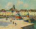 Dieppe, kajen - Gustave Loiseau — visning af kunstværket