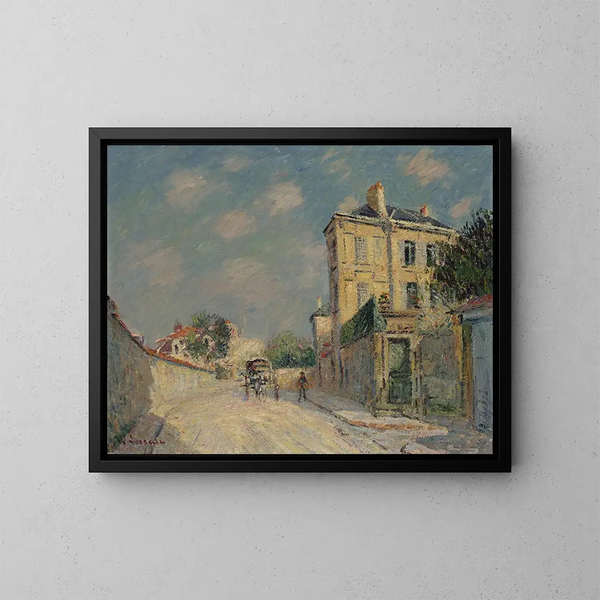 Environs de Paris - Gustave Loiseau — indrammet kunstværk på væggen