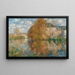 La Maison Cauchois, bords de l'Eure, automne - Gustave Loiseau — indrammet kunstværk på væggen