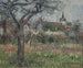 maleriet Le Clos de Monsieur Janson à Vaudreuil, Eure - Gustave Loiseau — visning af kunstværket