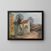 Le chemin de la plaine Pontoise - Gustave Loiseau — indrammet kunstværk på væggen