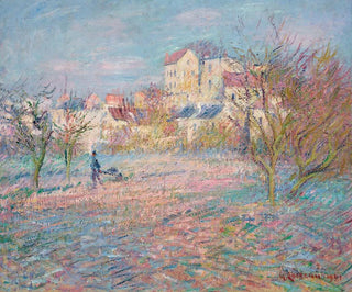 "Le potager en hiver" - Gustave Loiseau — visning af kunstværket