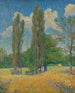 Les Peupliers - Gustave Loiseau — visning af kunstværket
