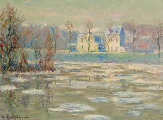 Loise om vinteren - Gustave Loiseau — visning af kunstværket