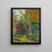 Maison à la campagne - Gustave Loiseau — indrammet kunstværk på væggen