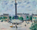 Place de la Bastille - Gustave Loiseau — visning af kunstværket
