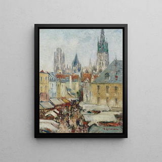 Gustave Loiseau - Rue De Lpicerie Rouen.webp