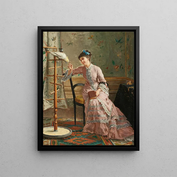 Gustave Lonard de Jonghe - A Cockatoo.webp