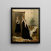 Devant le miroir - Gustave Léonard de Jonghe — indrammet kunstværk på væggen
