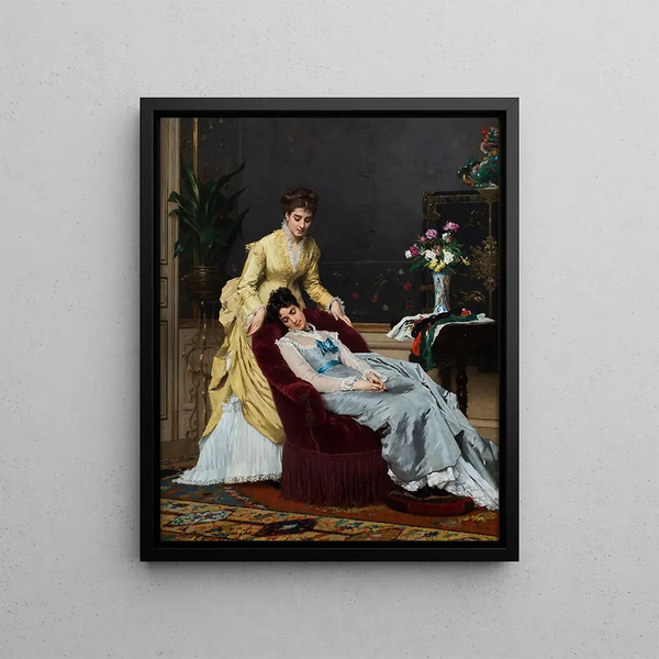 Gustave Lonard de Jonghe - Sweet dreams.webp