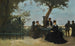 Le goûter sur la terrasse - Gustave Maincent — visning af kunstværket