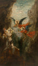 En helgen i ørkenen - Gustave Moreau — visning af kunstværket